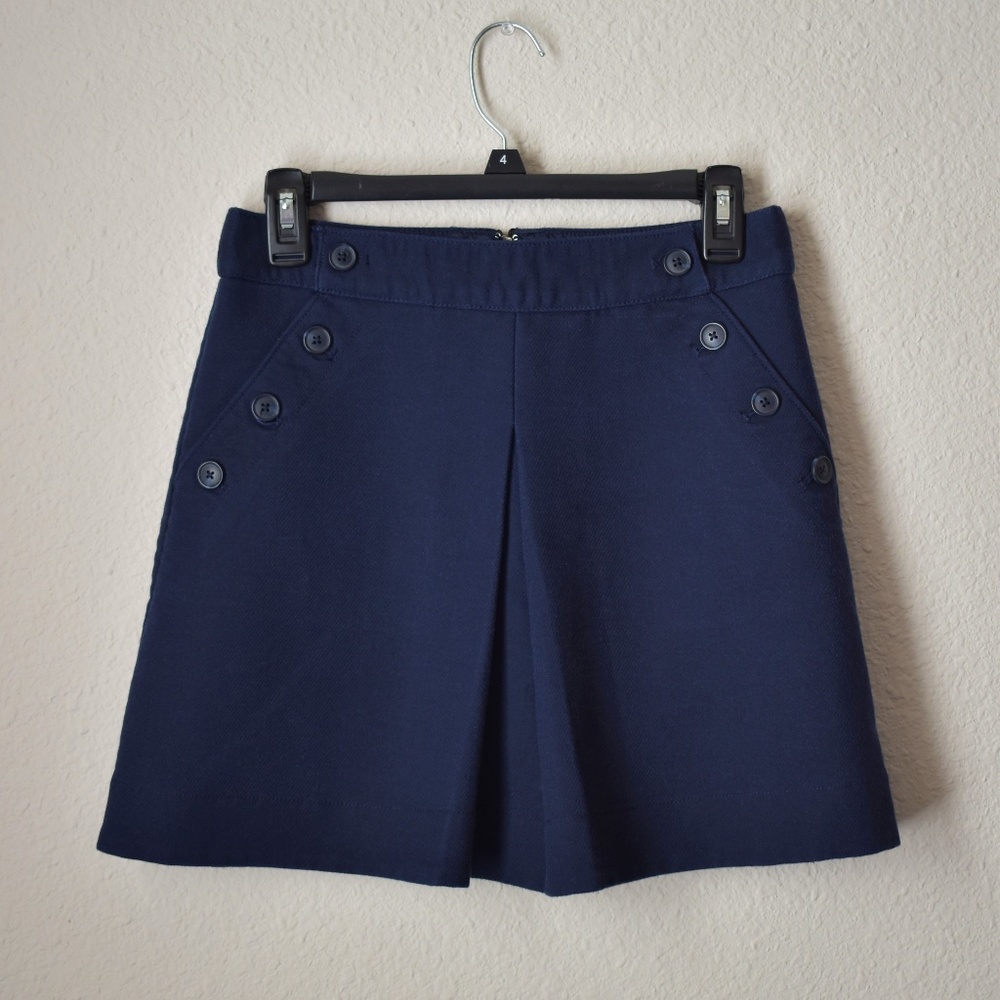 GAP navy sailor skirt